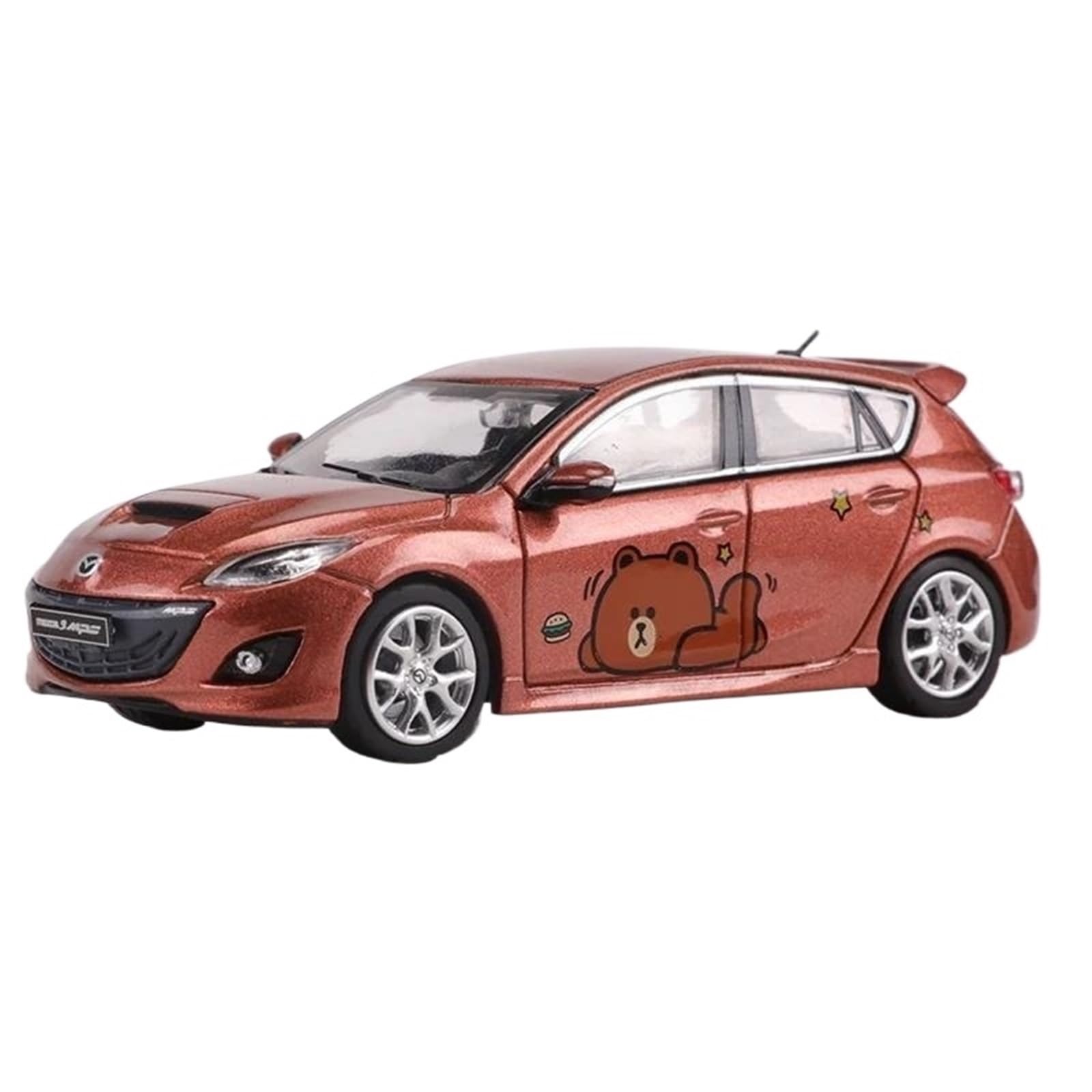 Amazon.co.jp: スケールモデル車両 1:64 マツダ 3 MPS スケールダイ