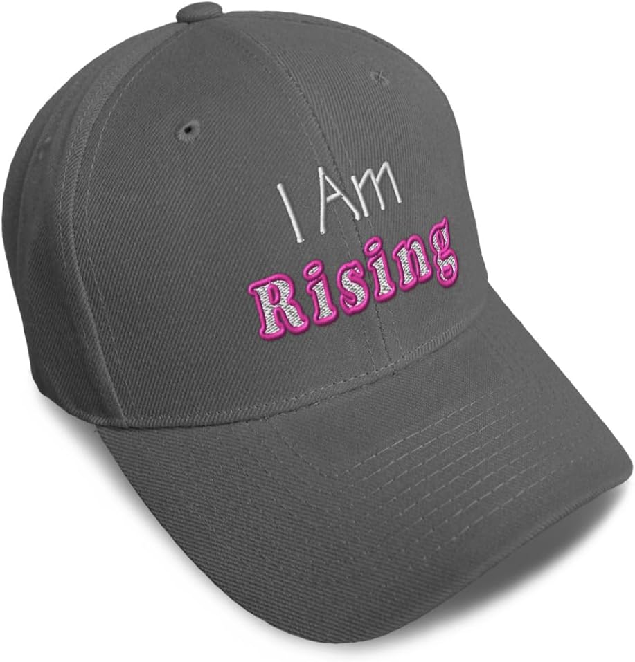 アイドルグッズ AAA - I AM WHAT I AM Square Logo Cap - KHAKI Baseball Cap I Am Rising Acrylic Dad Hats for Men & Women