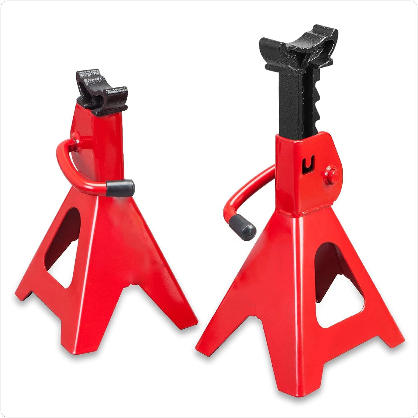 High Lift Lifting Solution PL3794 Adjustable Car Jack Stands – 2-Piece Set, 3 Ton & 6 Ton Capacity, Durable and Efficient, Premium Quality, Made in China (PL3794, 3Ton)