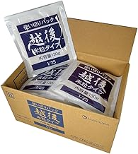 Biotech Japan 1/25 Echigo Rice Grain Type Disposable Pack (4.6 oz (130 g) x 20 Bags), Low Protein Rice, Kidney Disease Diet