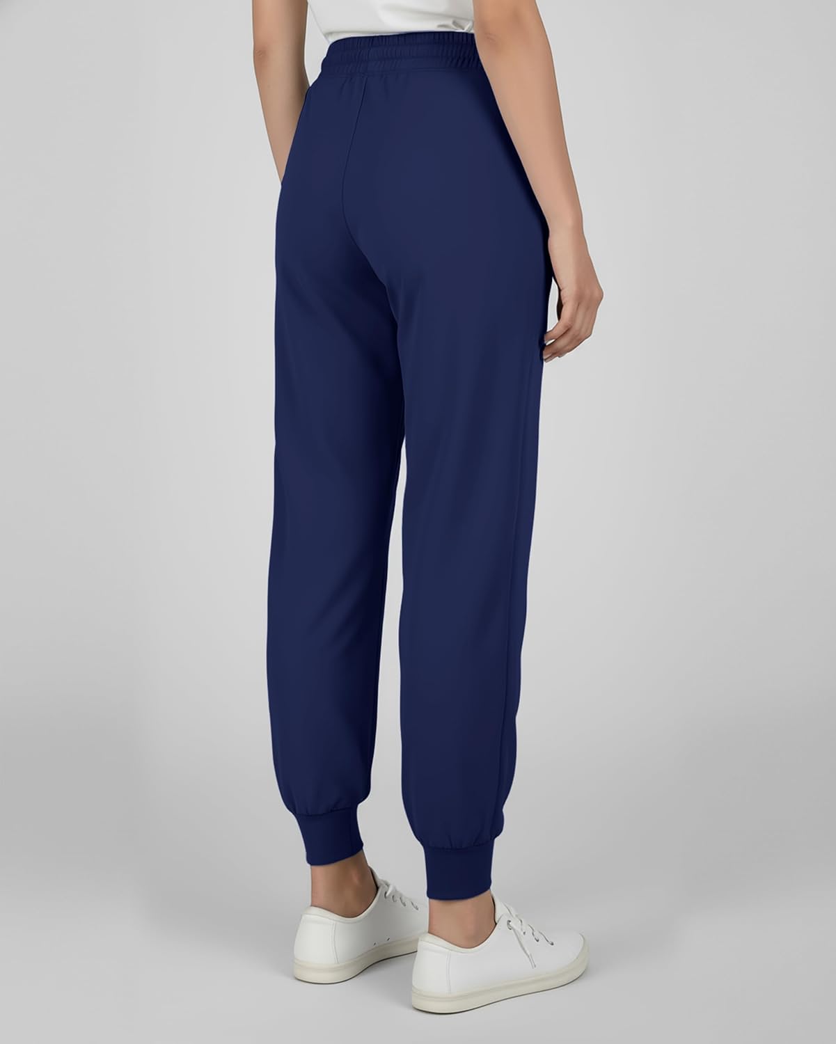 Real Essentials 3 Pack: Girls' Dry-Fit Jogger Sweatpants - Kids Teens Running Athletic Pants with Pockets (Sizes: 4-16) - Image 6