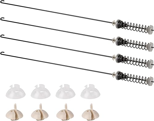 W11217817 Kit de varilla de suspensión para lavadora compatible con lavadoras Whirlpool Maytag Kenmore Amana W11159470 W11226768