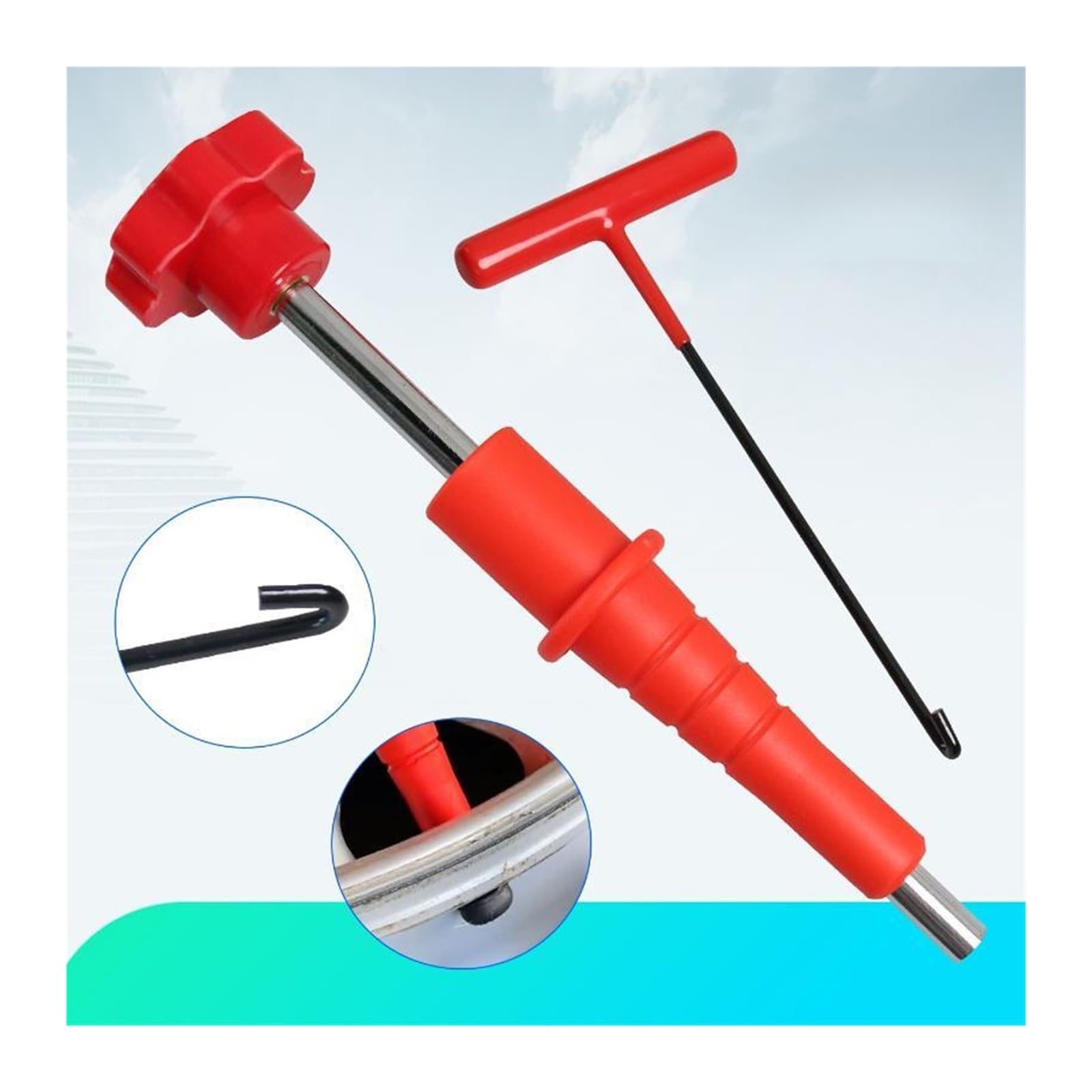 1 Set Quick Change Tire Valve Core Tools Tire Valve Stem Core Quickly Replacement Tool Kit Compatible With Replacing Leaky Valves In Car