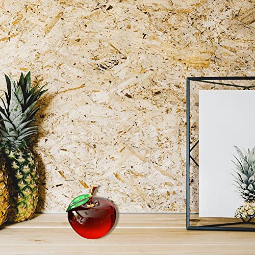 Ericetion Glass Apple Ornament Transparent Decoration Collectible Colourful Crystal Sculpture for Home Table Decoration Ornament - Image 5