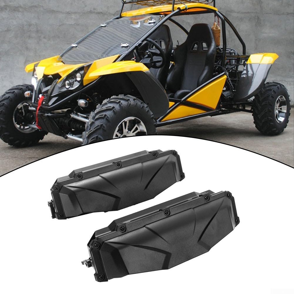 Verstellbarer Luftstrom UTV Windschutzscheibe 34.5cm