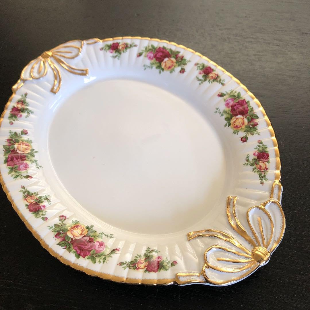 最終値引きロイヤルアルバートのオーバル皿 Lサイズ ロイヤル