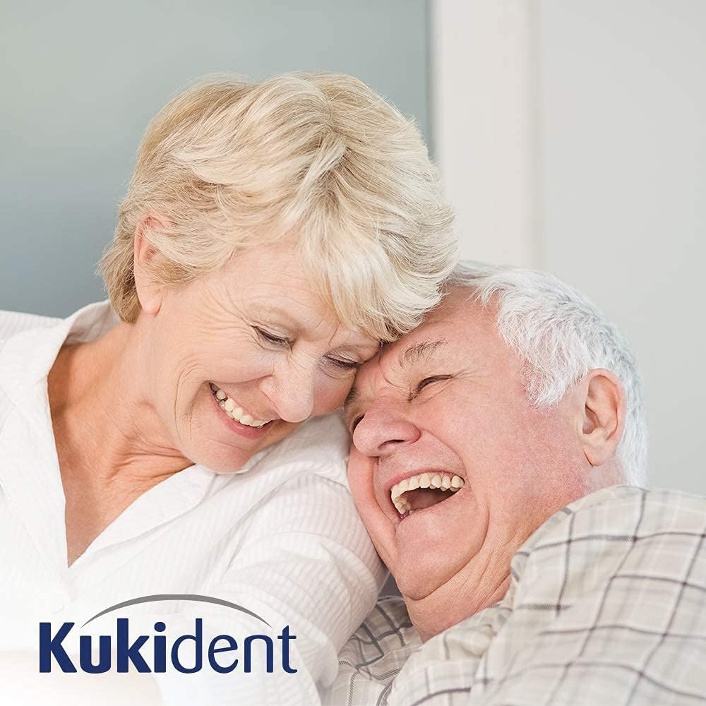 Kukident Aktiv Plus compresse detergenti - pastiglie per la pulizia di protesi, protesi dentarie e dentatura - 12 x 33 compresse