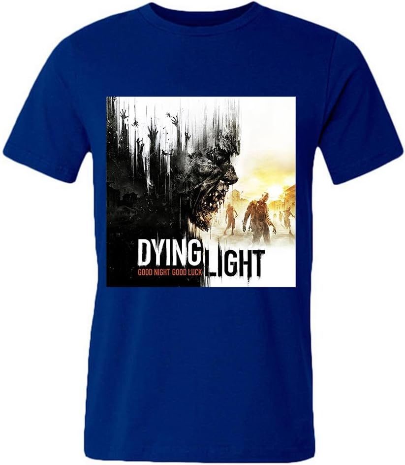 Weruyas Men T Shirts Design, Dying Light Game Crew Neck Black T-Shirt