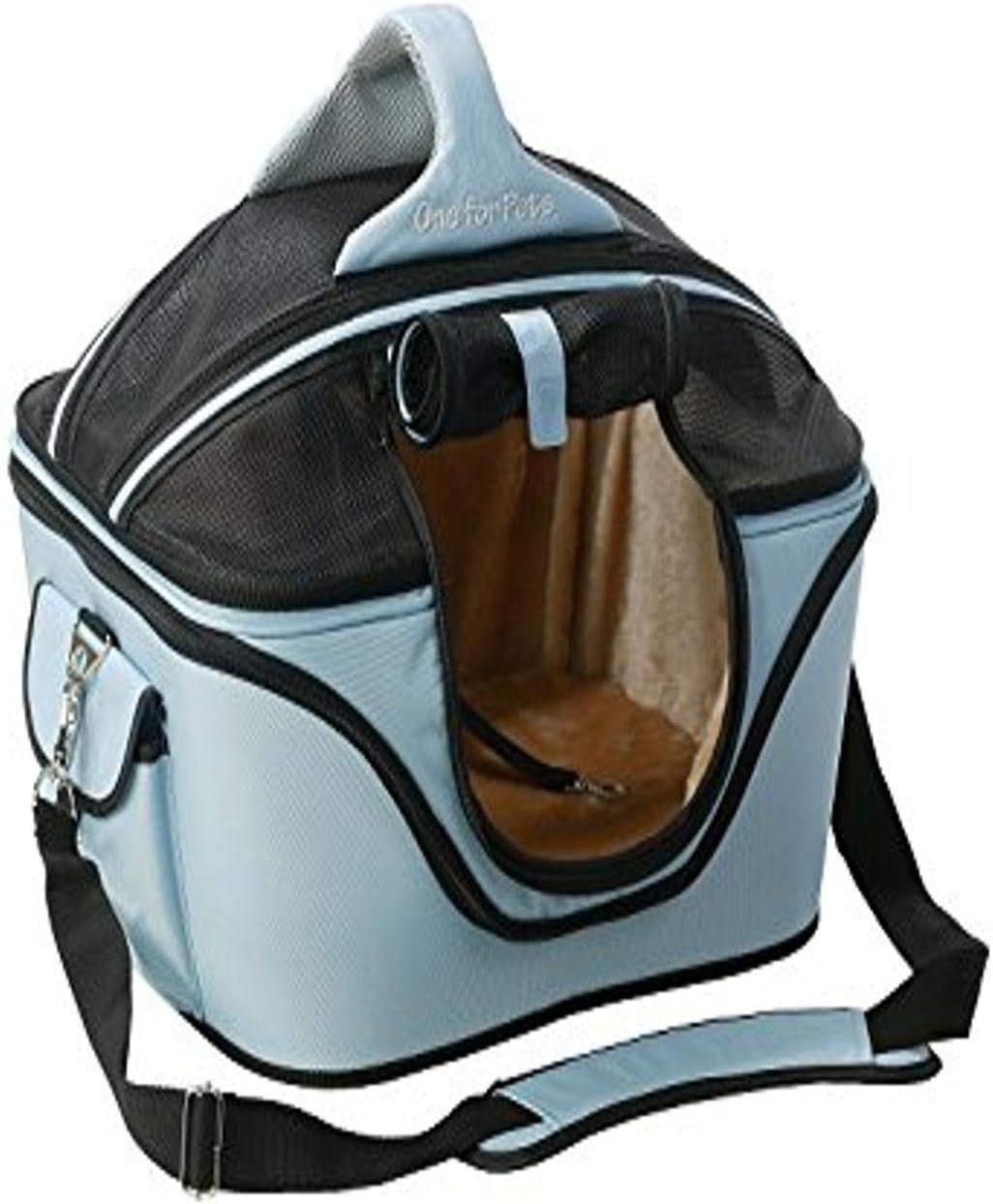 One for Pets Deluxe Cozy Transportbox für Hunde und Katzen, Größe S