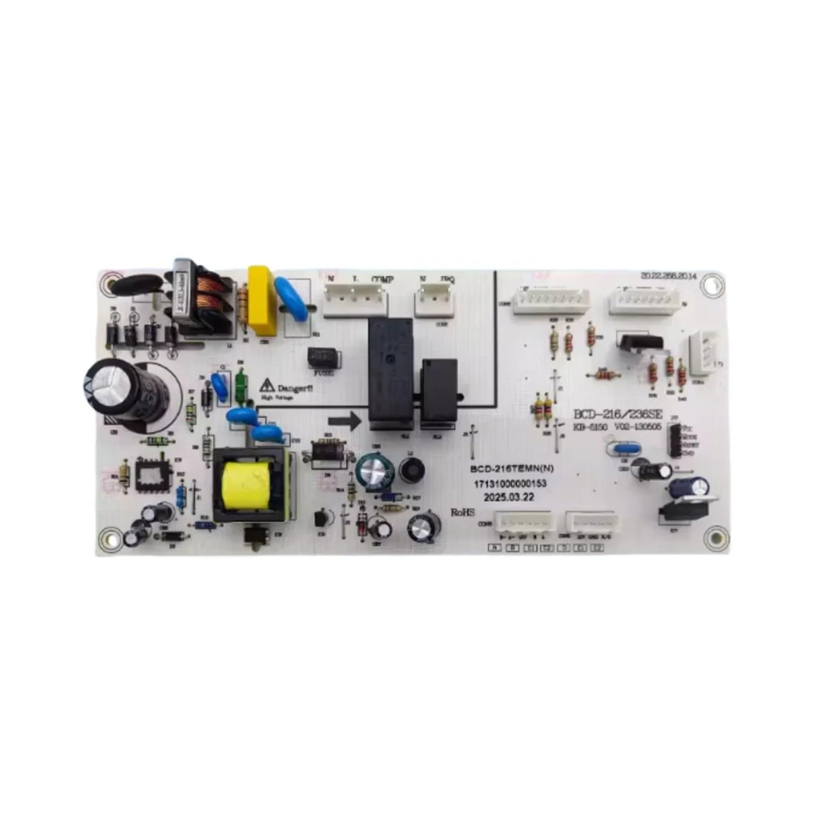 Scheda Madre Del Frigorifero, Compatibile Con Midea, Scheda Computer 17131000000153/502301000075 (5 Pin) Pezzi Di Ricambio for Frigorifero Della Scheda Di Alimentazione sostituire