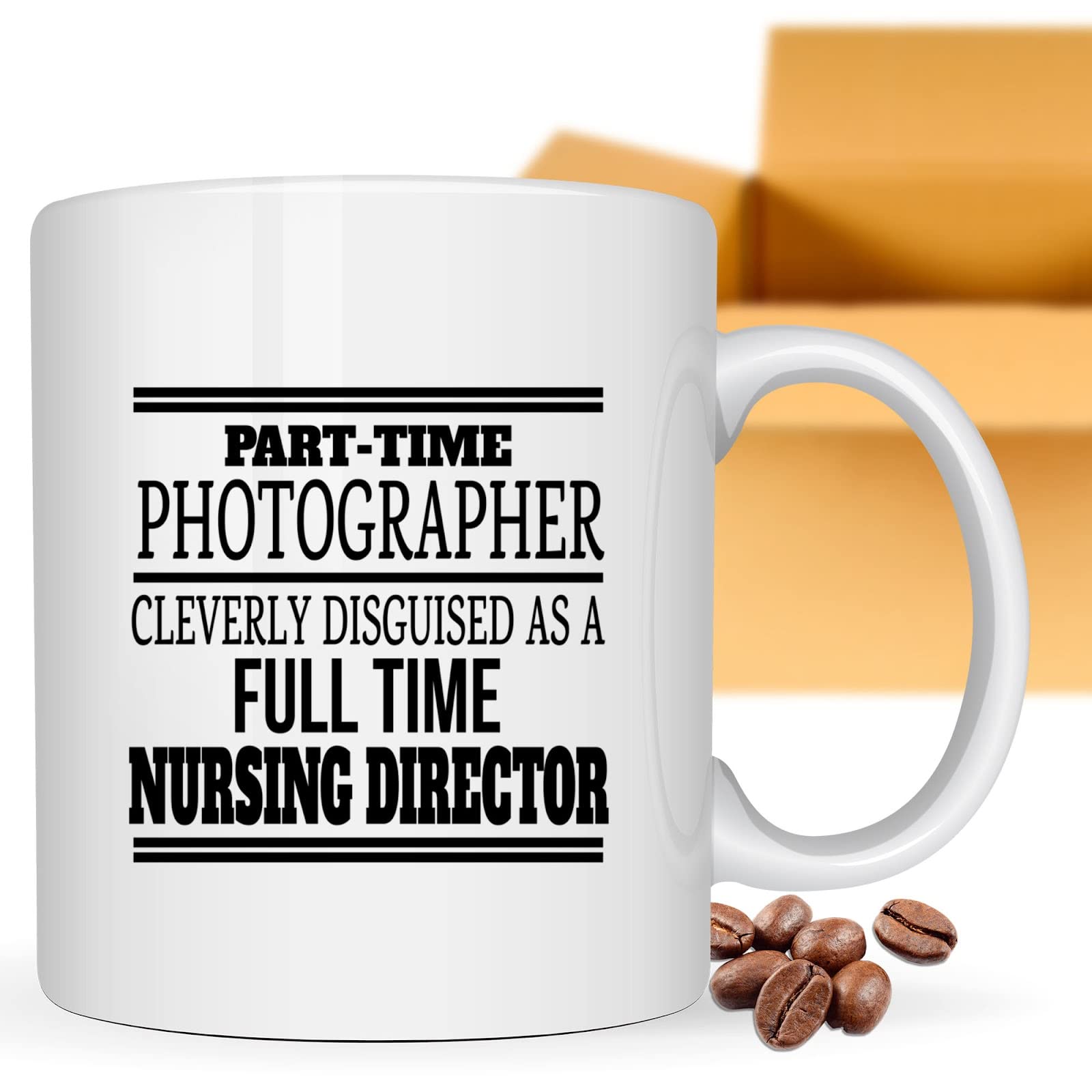 Coffee Mug Disguised Nursing Director Photographer - Gift Idea For Photographer Nursing Director Father's Day Son Uncle 174552