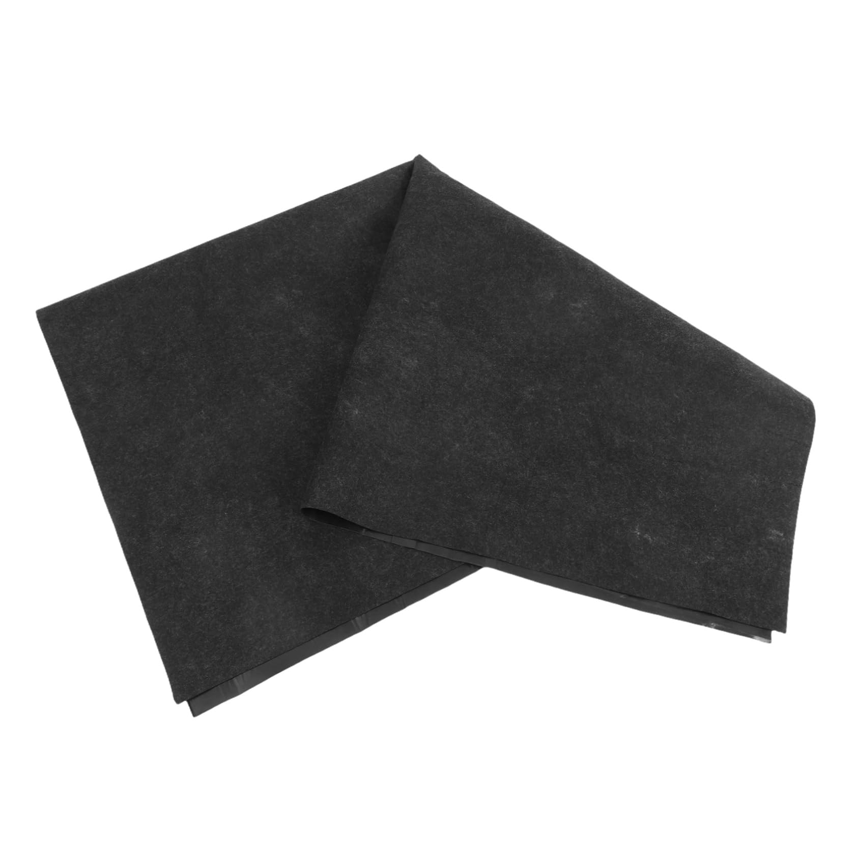 Tapis de Spa au Sol Noir 1 Pièce en Feutre et PE
