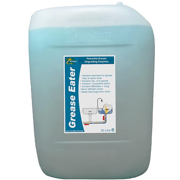 Buy Grease Trap Enzyme Cleaner +Degreaser +Drain Maintain HYDRA Grease