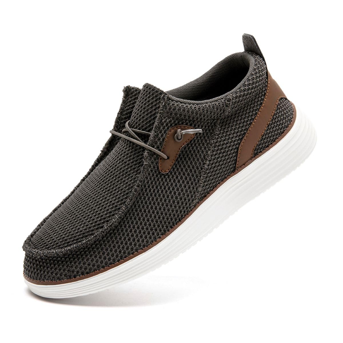 Mens Loafers Walking Slip on Boat Shoes Running Tennis Athletic Sneakers Workout Sports Gym Fashion Classcial Non Slip