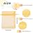 HRX Package 100pcs Small Organza Bags 3x4 inch, Assorted Color Mesh Jewelry Pouches Drawstring Empty Sachets for Bracelets Candy Small Gift