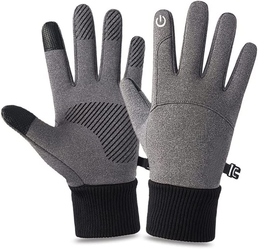 Guantes Bicicleta Montaña Guantes Cálidos para Exteriores Deportes para Montar A Prueba De Viento E Impermeables Guantes De Esquí con Pantalla Táctil Guantes Ciclismo Hombre Verano (Color : V, Size