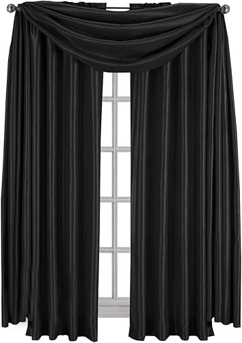 Vista 29 de Royal Hotel Bedding Soho - Cenefa con festón morado, patrón sólido, 35 x 30 pulgadas