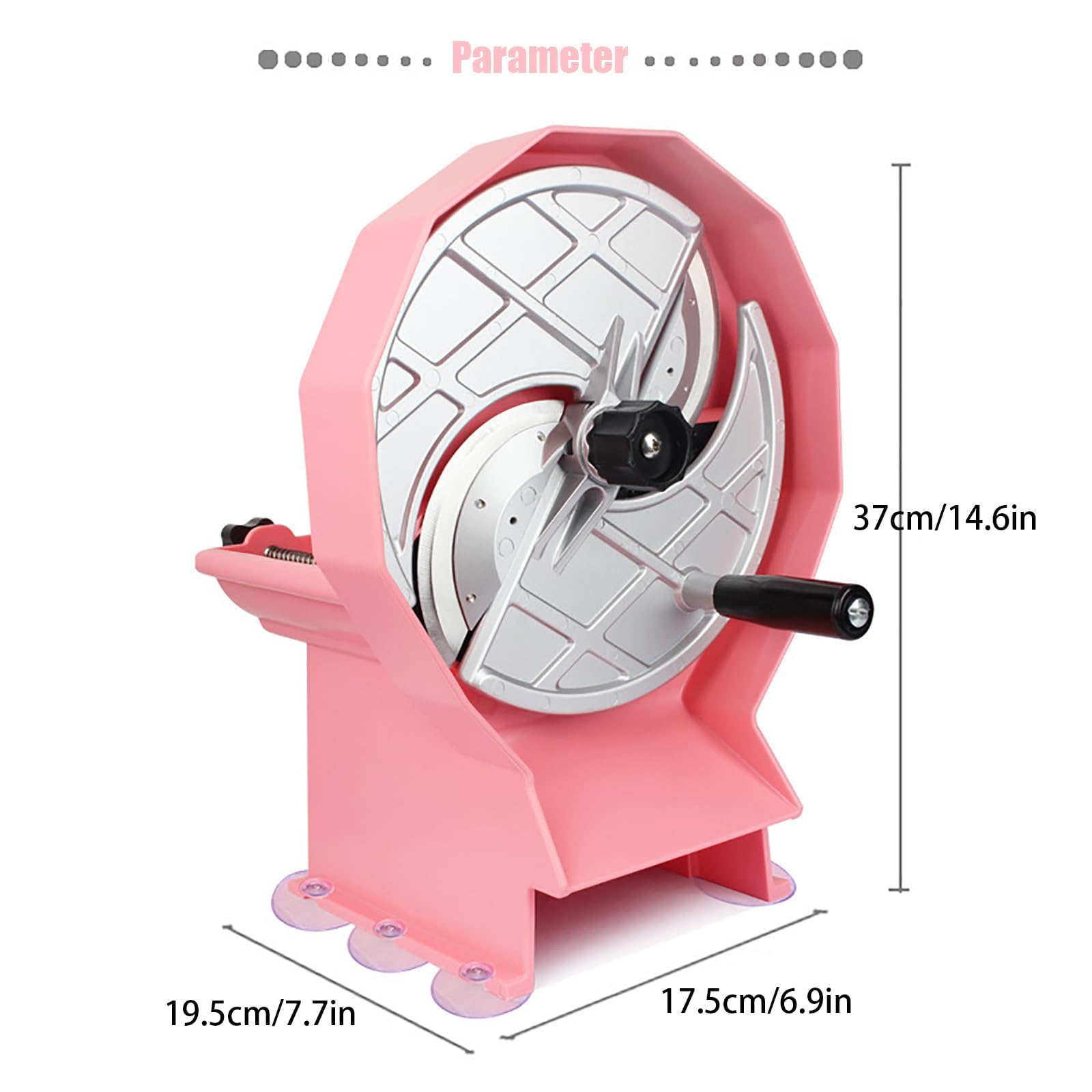Cortador de verduras, cortador manual de alimentos con grosor ajustable de 0,5 a 6 mm, hoja de aluminio de alta calidad, canal grande para verduras, carne y condimentos