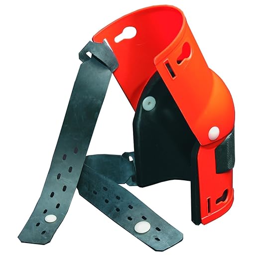 Nierhaus Gelenk-Top Knieschoner in Orange