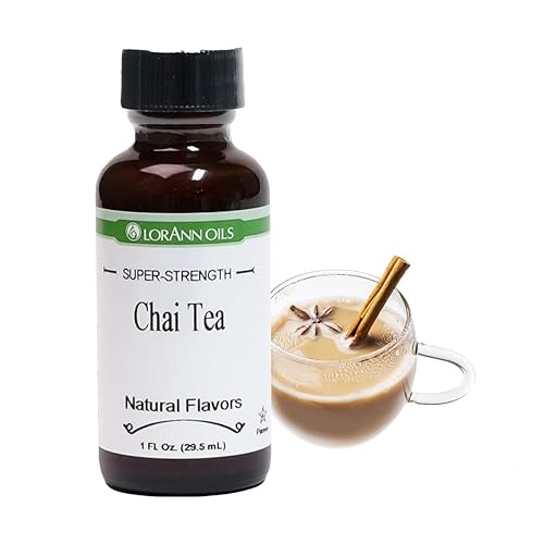 LorAnn Chai Tea SS Flavor, botella de 1 onza