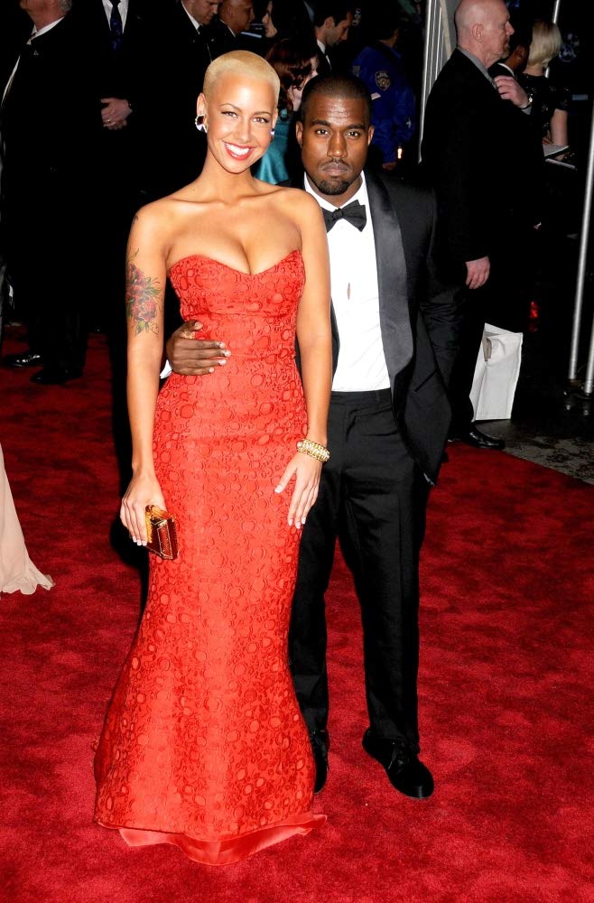 Amazon.com: Posterazzi Poster Print Collection EVC0904MYAOH025 Amber Rose  Kanye West at Arrivals for The Model As Muse Embodying Fashion Costume  Institute Benefit Gala: Posters & Prints
