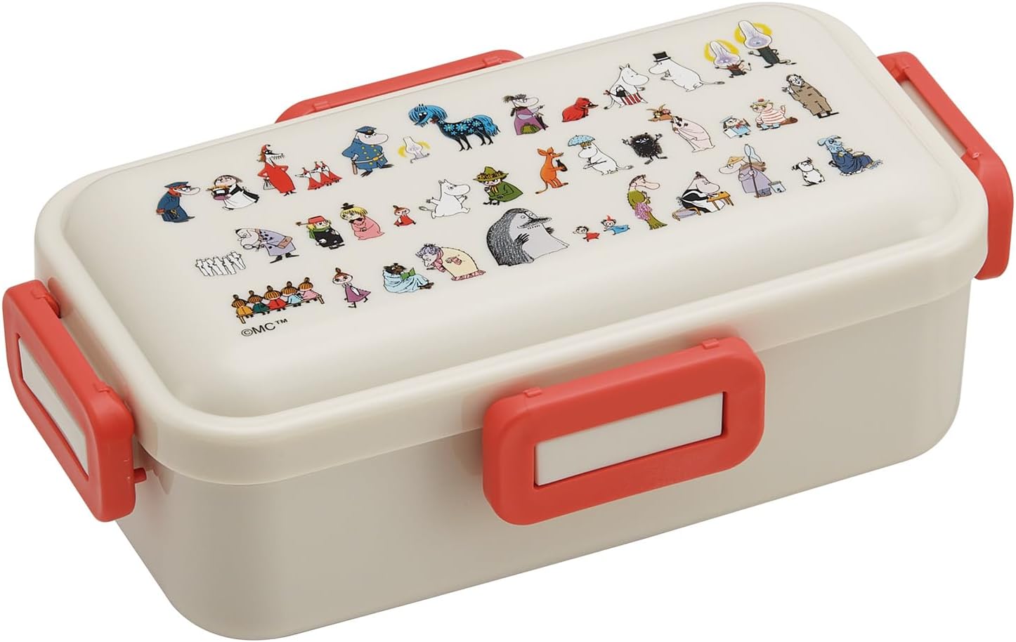 Skater PFLB6-A 80th Lunch Box, Fluffy Serve Lunchbox, 18.0 fl oz (530 ml), Made in Japan