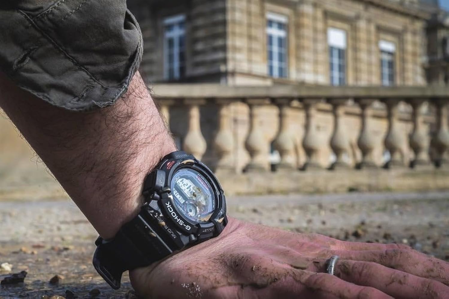 Casio G-Shock Professional Digital Grey Dial Men's Watch - G-9300