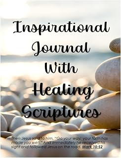 Independently published Inspirational Journal with Healing Scriptures