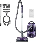 Kenmore Pet Friendly Lightweight Bagged Canister Vacuum Cleaner with Extended telescoping Wand, HEPA Filter, Retractable Cord, and 2 Cleaning Tools, Green