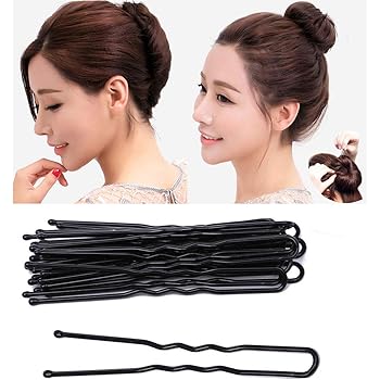 Amazon ヘアピン Uピン かんざし 30本セット まとめ髪スティック 従来の ピン より抜けにくいデザインになりました U字ピン 髪留め かんざしパーツ アレンジスティック ゴールドピン Or シルバーピン 2種類のカラーからお選びいただけます ヘアゴム