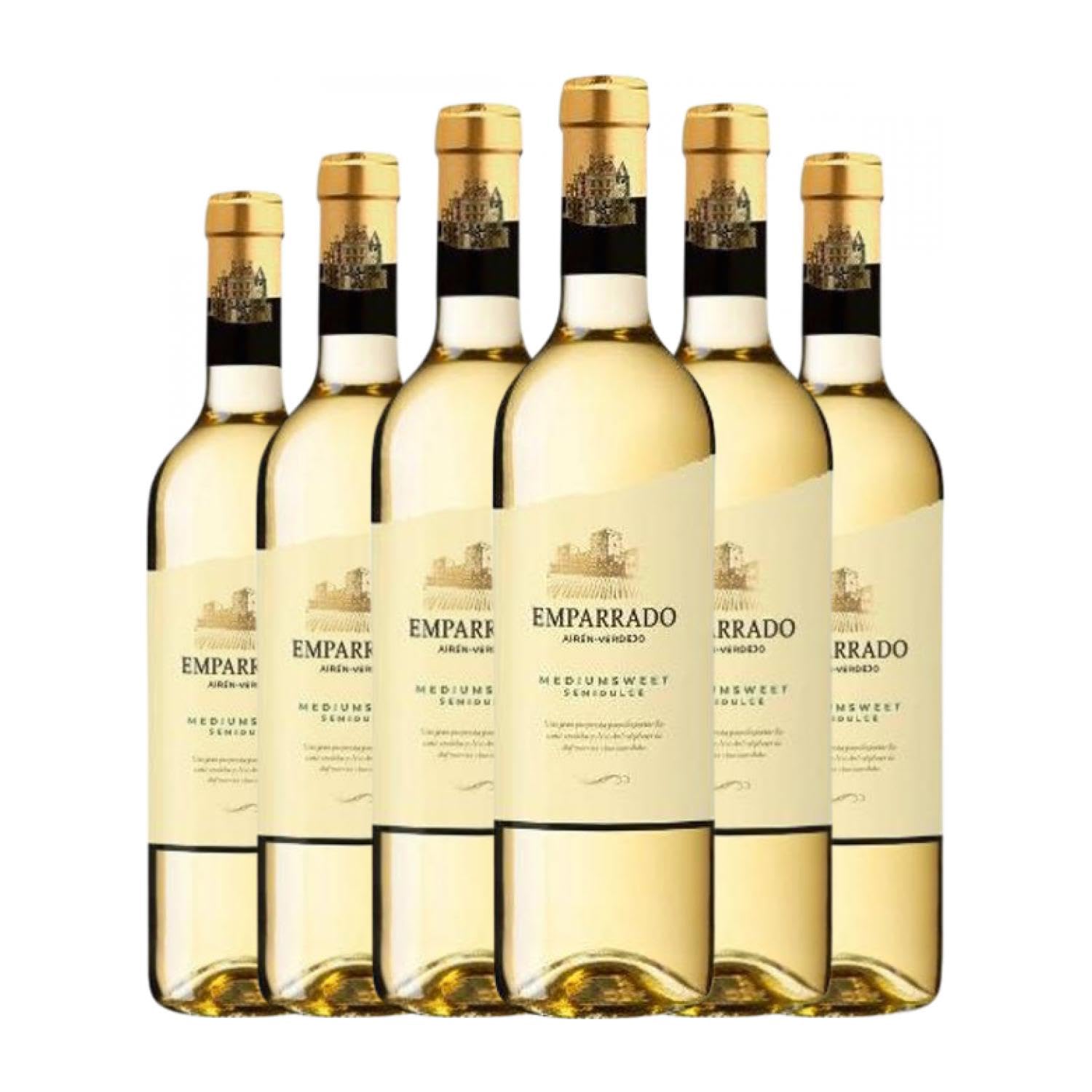 Malamigo Blanco Halbtrocken Halbsüß Jung 75 cl Weißwein (Karton mit 6 Flaschen von 75 cl)