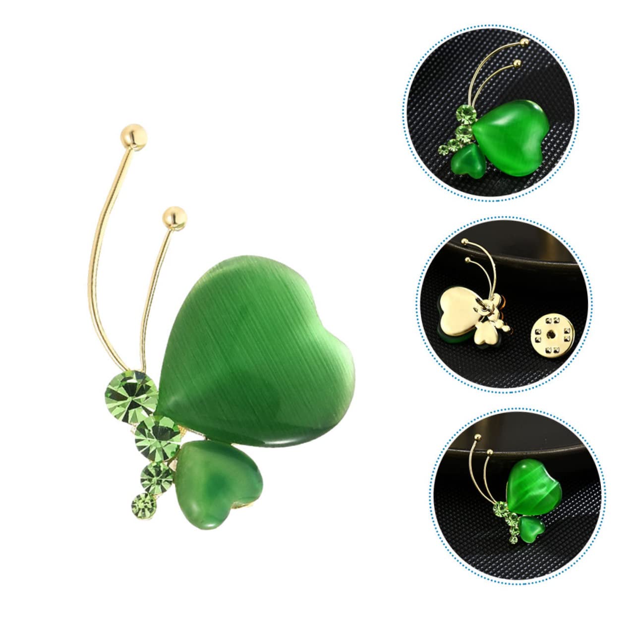 5piezas Broche De Decorativo Para Mujeres Pin Elegante y Accesorio Para Ropa Bufandas y Sombreros Para Ocasiones Especiales