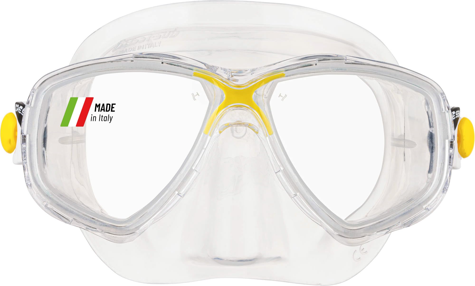 Cressi Marea Snorkeling Mask - Yellow