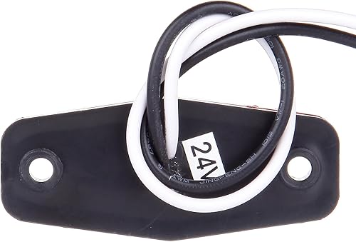 Miniatura 6 de 2.5 pulgadas, 4 unidades, ámbar, 5 luces ovaladas rojas para remolque, luces LED laterales para guardabarros, luces universales para remolque, luces