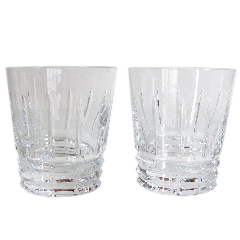 Amazon.com | Baccarat Crystal Arlequin Tumbler No 3 - Clear - Set 