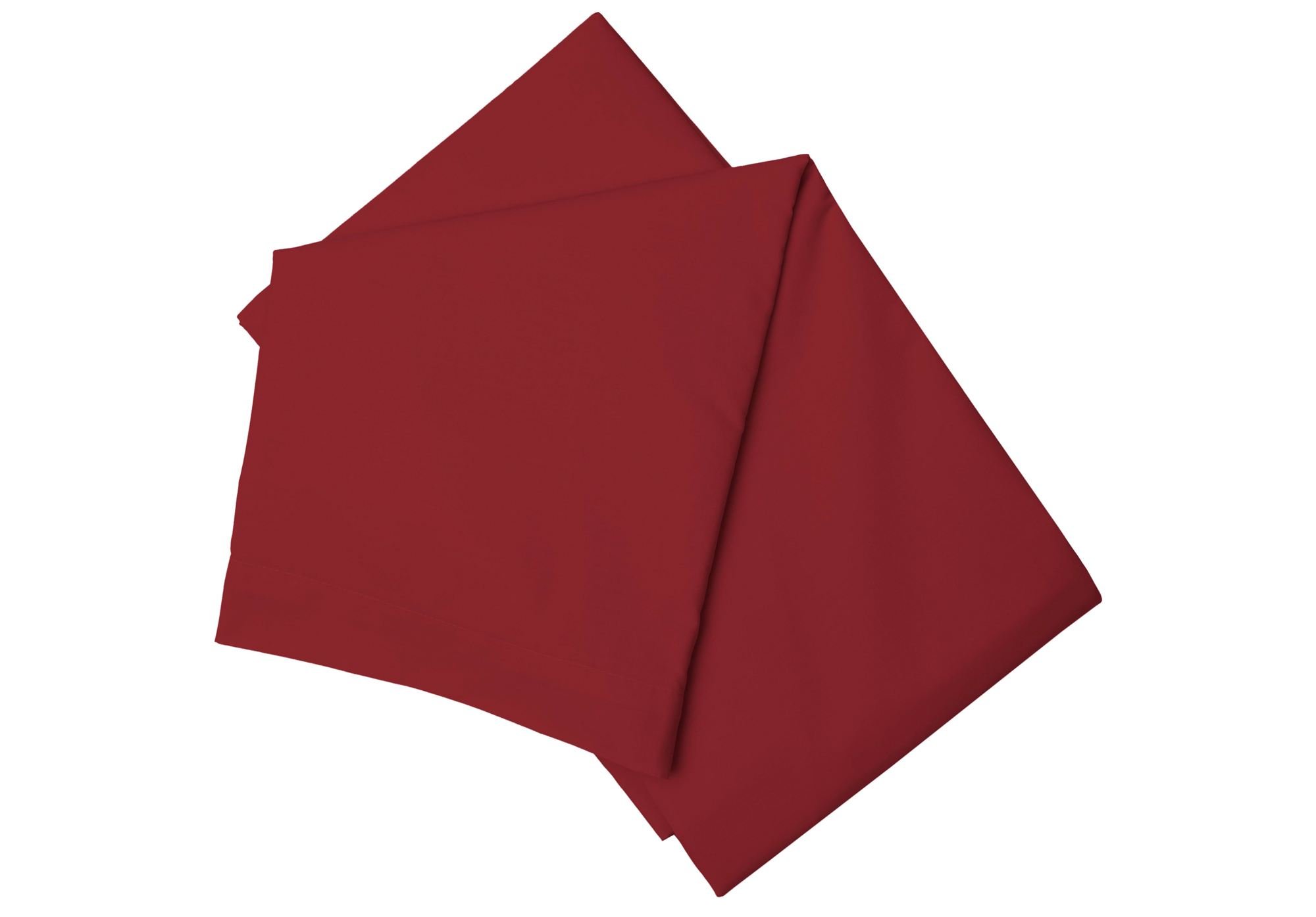 Belledorm Red Flat Sheet - 200 Thread Count - King Size