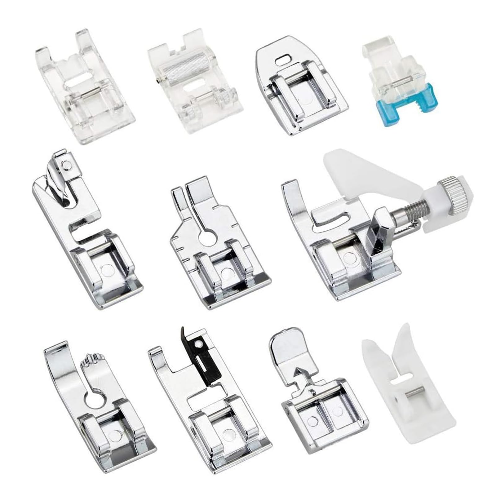SET 32 PIEDINI UNIVERSALI ACCESSORI KIT PER MACCHINE MACCHINA DA CUCIRE CUCITO