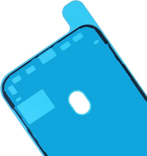 Miniatura 10 de D-FLIFE 3 tiras adhesivas de repuesto para pantalla LCD de 6.1 pulgadas, marco de carcasa frontal, impermeables, precortadas (para iPhone XR, negro)