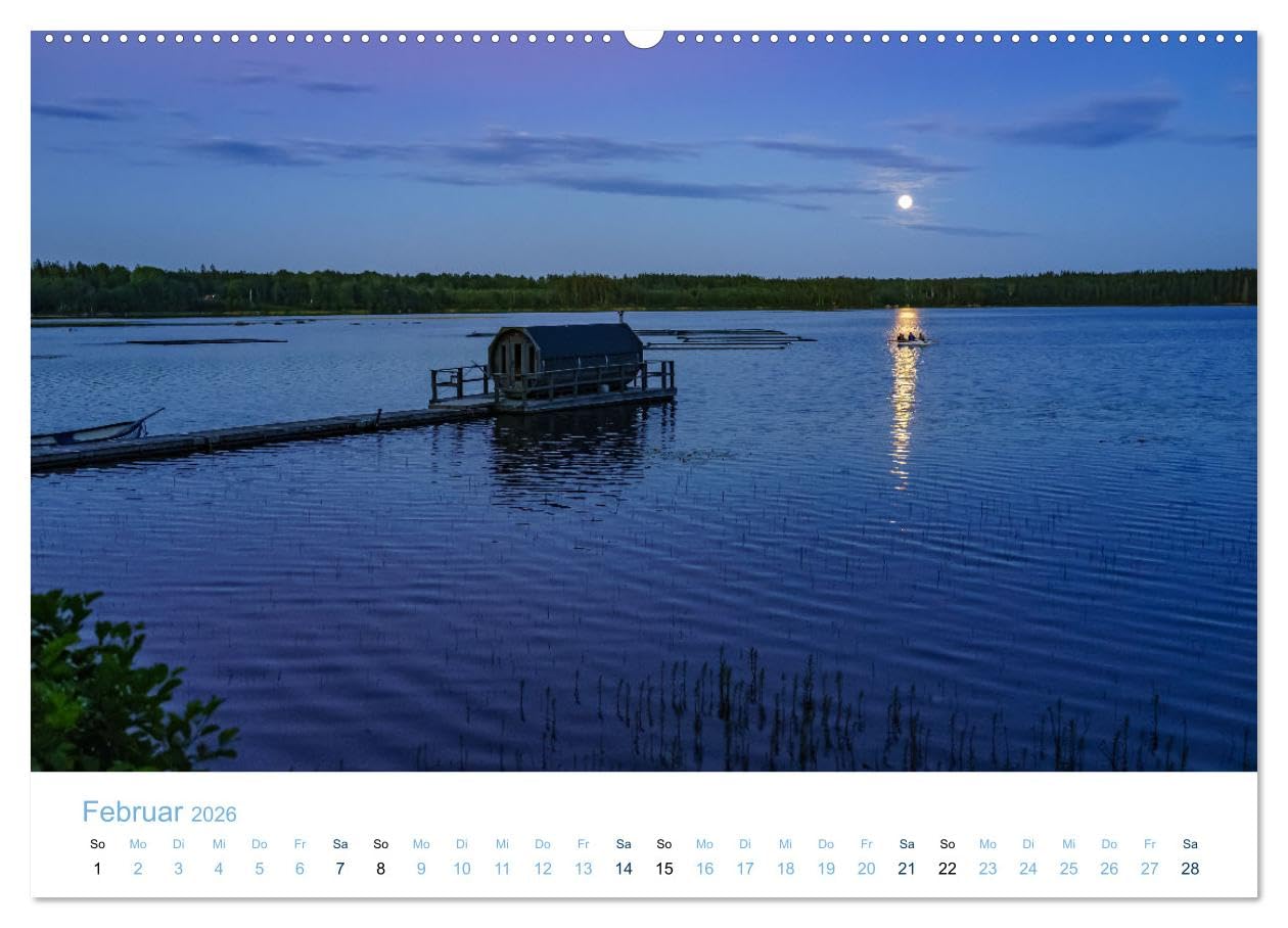 Schwedens Seen (hochwertiger Premium Wandkalender 2026 DIN A2 quer), Kunstdruck in Hochglanz: Traumhafte Plätze zum Baden und Verweilen an den Seen in Südschweden