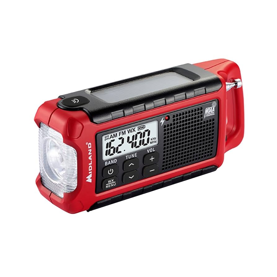 ポータブルプレーヤー E-READY Emergency Compact Crank Radio ポータブルプレーヤー E-READY Emergency Compact Crank Radio