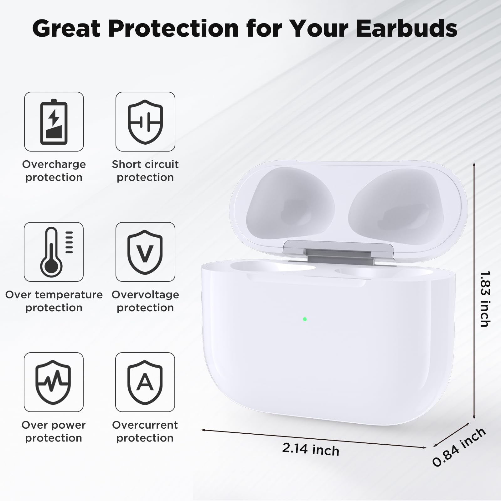 Amazon.com: Wireless Airpod 3 Charging Case Replacement with