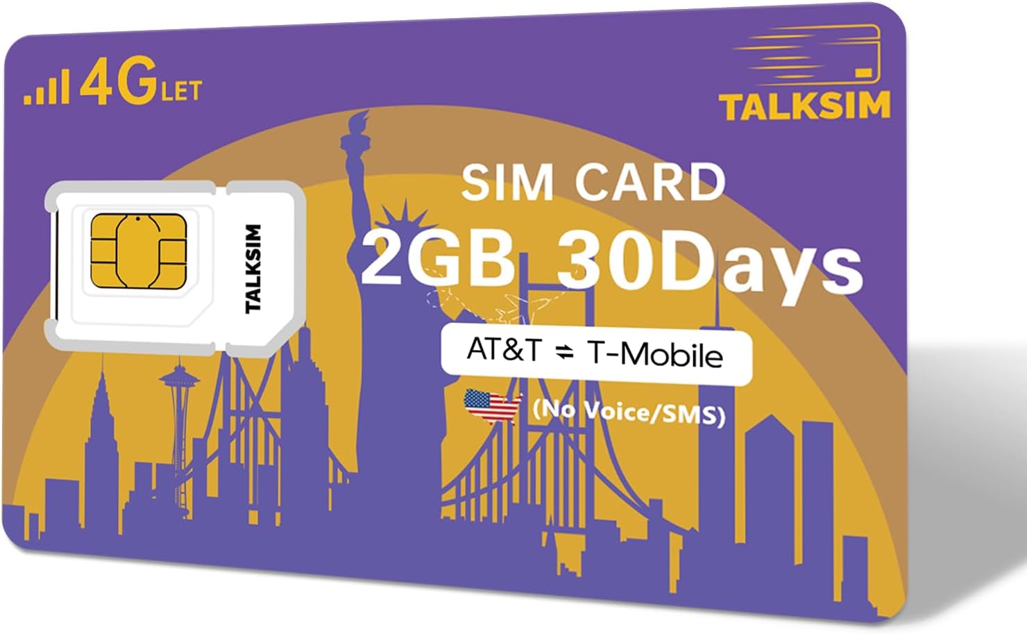 Amazon.com: KiwiSIM USA Data SIM Card 12GB 4G LET SIM Card Support for ...