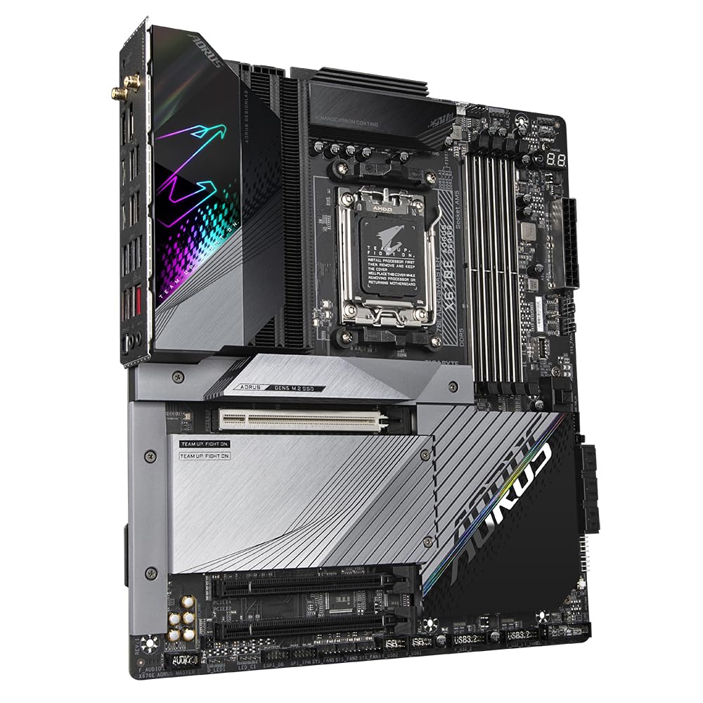 Amazon.com: GIGABYTE X670E AORUS Master AMD AM5 ATX Motherboard 4X