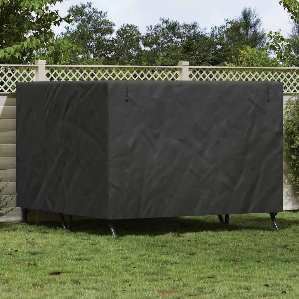 Housse pour balancelle d'extérieur en tissu Oxford 420D et résistante aux UV 250 x 250 x 160 cm, protection contre pluie, soleil, poussière pour jardin, terrasse, balcon