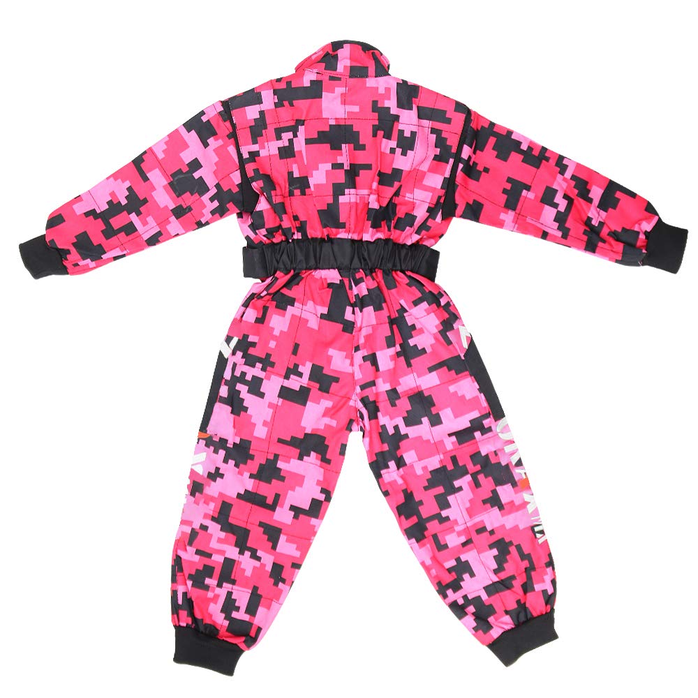 Zorax Interior suave/exterior duradero CUB Niños Motocross CAMO Traje Niños Moto Motocicleta Ropa de carrera Niño ATV Karting Traje General