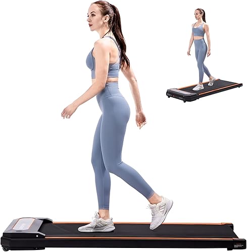 LSRZSPORT Caminadora portátil para debajo del escritorio almohadilla para caminar correr correr lento para el hogar y la oficina con control remoto