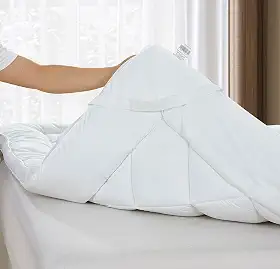 Pillow Top 400 Fios Antiácaro Lavável Conforto Premium Para Colchão Até 45cm Alt. Toque Macio (Casal)