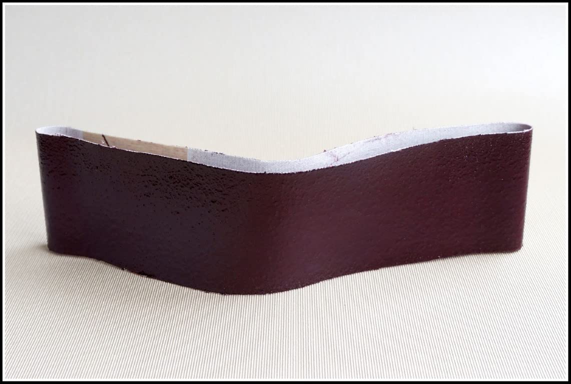 8"x3" 600 Soft Diamond Resin Belt for Expandable Drum Lapidary Grinding