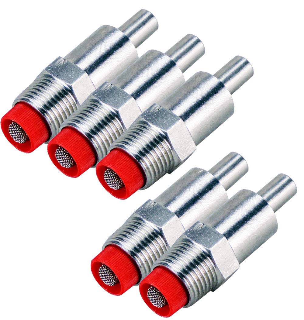 5PCS Automatic Pig Drinker Waterer Red Cap Duckbilled Pig Swine Livestock I2336850928