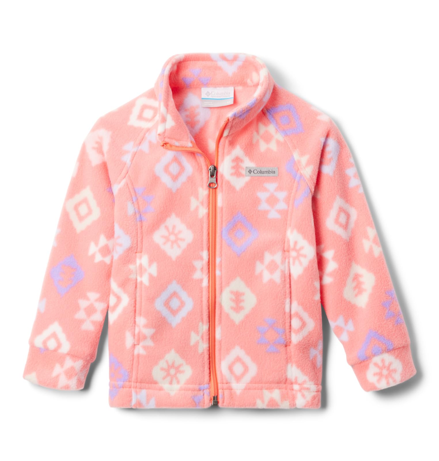 Columbia Youth Girls Benton Springs II Printed Fleece Jacket